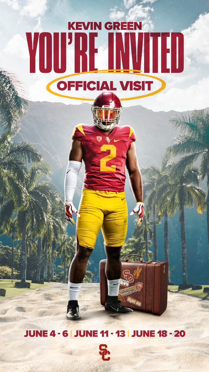 official visit graphic